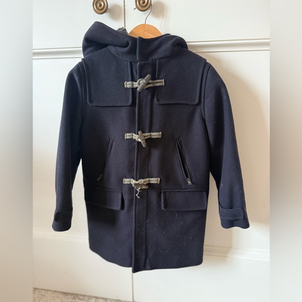 Bonpoint Dark Blue Toggle Pea Coat